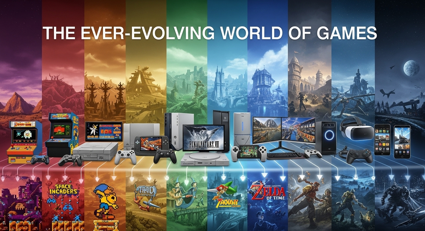 The World of Games: From Ancient Play to Digital Worlds