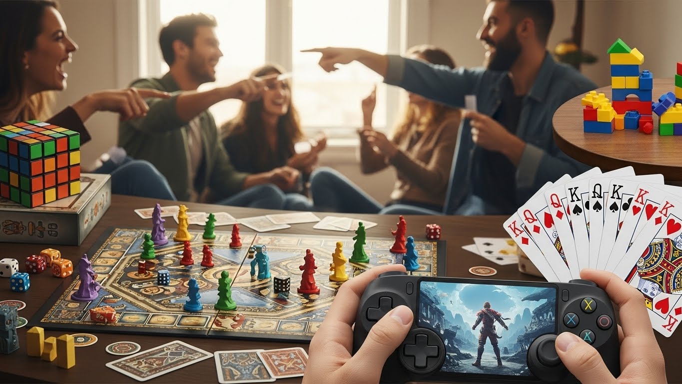 The Evolution of Games: From Board Games to Virtual Realities